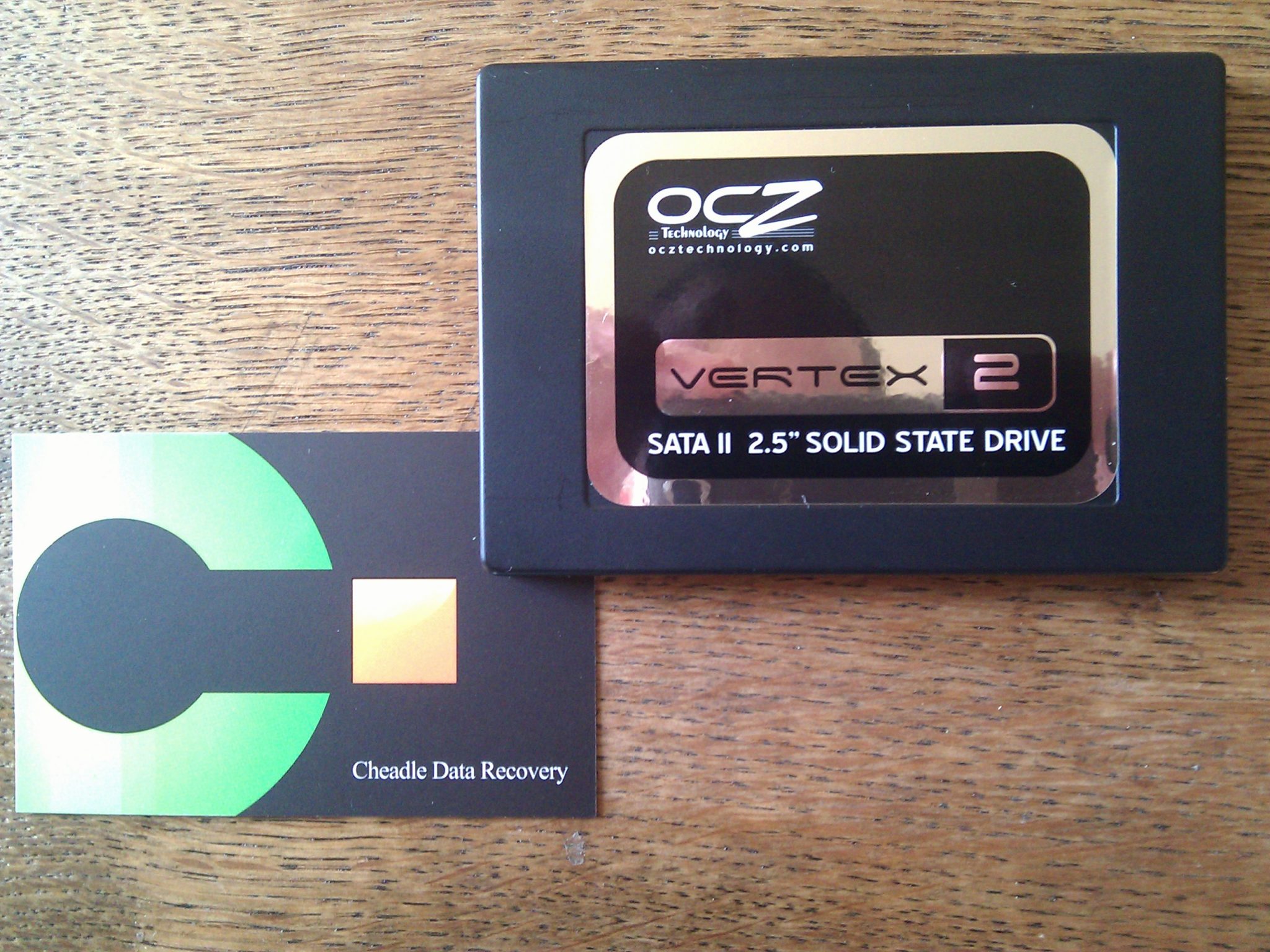 OCZ vertex 2 data recovery