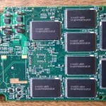 Rear side of OCZ 120GB Vertex 2