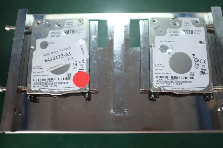 WD 1TB with donor HDD